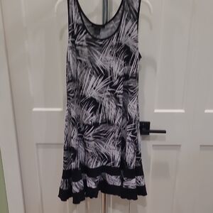 Michael Tyler Black and White Dress